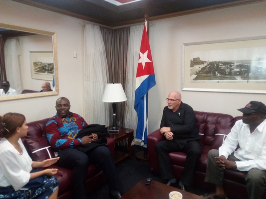 Ghanaian Sports Minister on Official Visit in Havana