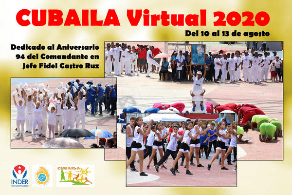 El Inder convoca de manera virtual a la VIII edición de CUBAILA 2020