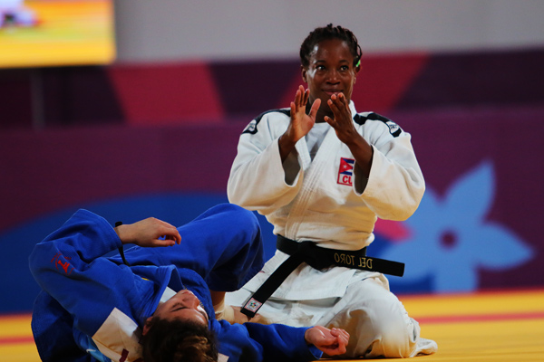 Judoca Maylín del Toro marca mejor actuación por Cuba en Campeonato Mundial de Hungría