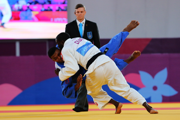 Judocas cubanos sin medallas en primera jornada del Grand Slam en París