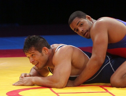 Cuban wrestler Lugo for the gold in wrestling in Rio