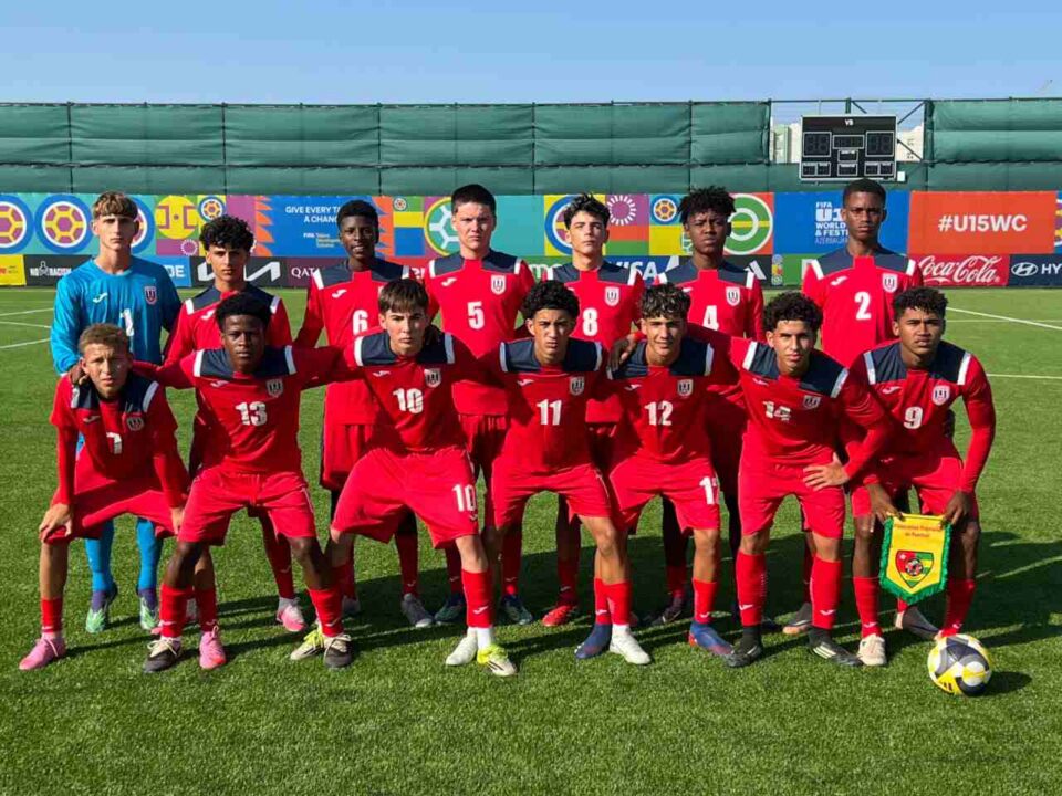 Selección cubana en el Festival Sub-15 de la FIFA